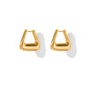 Image color SLEEK LARGE HOOPS GOLD