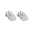 Image color GOMOS MAXI EARRINGS SILVER